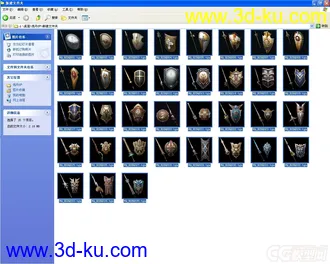 3D打印模型做的很不错的武器 奉献给各位学习的图片