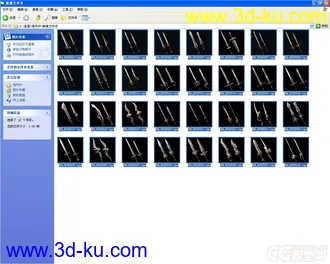 3D打印模型做的很不错的武器 奉献给各位学习的图片