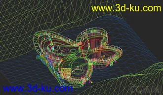 3D打印模型唯一..玻璃蝴蝶建筑的图片