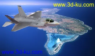 美军 F_35a 第五代战斗机, 模型MAX格式的图片