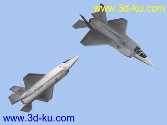 美军 F_35a 第五代战斗机, 模型MAX格式的图片