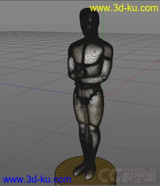 3D打印模型oscar 小金人 奥斯卡小金人的图片