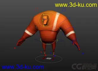 3D打印模型[Animation Mentor 出品] 动画绑定角色： Stan的图片