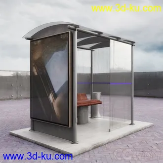 3D打印模型Evermotion Archmodels vol.162 城市街道配套设施 （60个）的图片