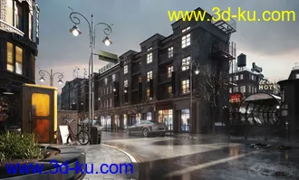 3D打印模型Evermotion Archmodels vol.162 城市街道配套设施 （60个）的图片