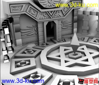 3D打印模型魔幻场景,初学者作品，大家多PP吧的图片