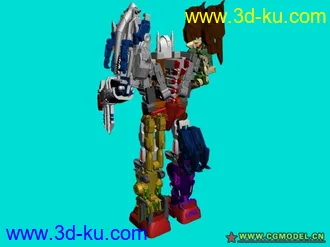 3D打印模型变形金刚-G1求雨鬼的图片