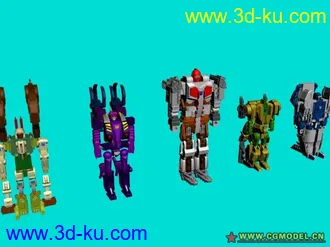 3D打印模型变形金刚-G1求雨鬼的图片