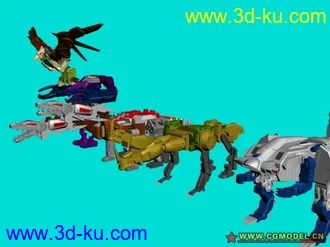 3D打印模型变形金刚-G1求雨鬼的图片