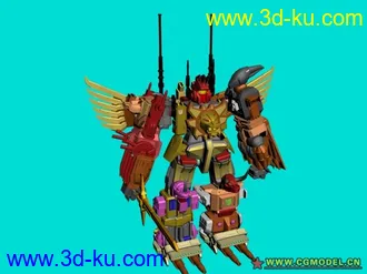 3D打印模型变形金刚-G1冲云宵的图片