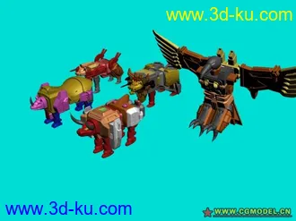 3D打印模型变形金刚-G1冲云宵的图片