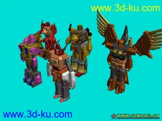 3D打印模型变形金刚-G1冲云宵的图片