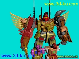 3D打印模型变形金刚-G1冲云宵的图片
