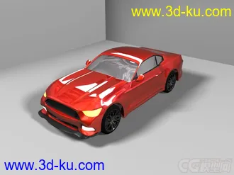 3D打印模型自制野马的图片
