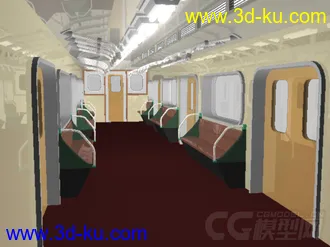 3D打印模型地铁内景的图片