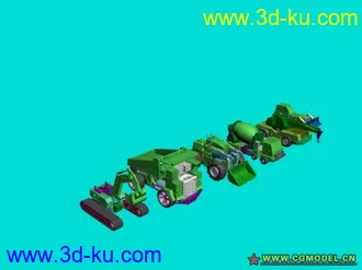 3D打印模型变形金刚-G1大力神的图片