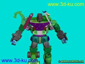 3D打印模型变形金刚-G1大力神的图片