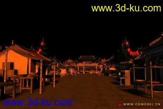 3D打印模型大型古建筑场景大家分享的图片