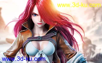 手游《召唤师联盟》全套3D模型，120个角色，全部都是max格式，有贴图的图片