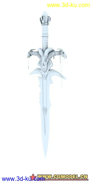 3D打印模型霜之哀伤[1]个分卷的图片