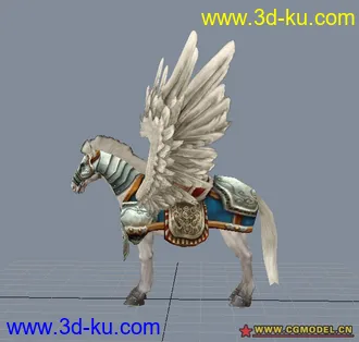 3D打印模型坐骑飞马的图片