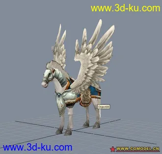 3D打印模型坐骑飞马的图片