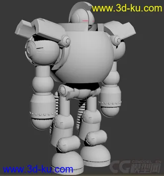 3D打印模型一只机器人的图片