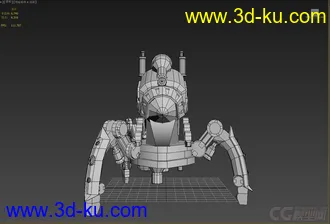 3D打印模型一个机械的坐骑  恩  我也不知道算神马的图片