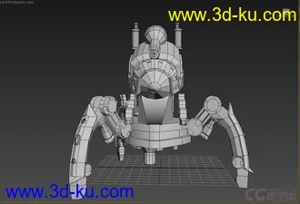 3D打印模型一个机械的坐骑  恩  我也不知道算神马的图片