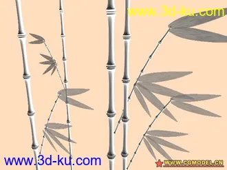 3D打印模型来个高洁的竹子，需要的拿去的图片
