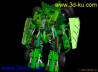 3D打印模型电影版变形金刚精摸-大力神之拖斗的图片