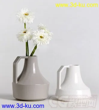 3D打印模型水壶式瓷瓶的图片