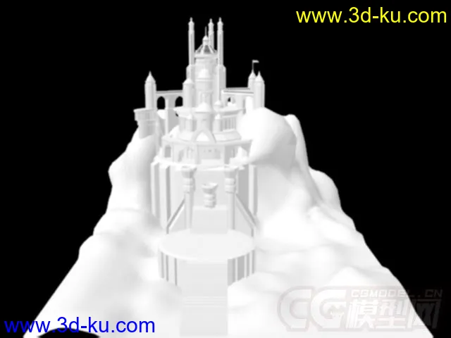 刚刚做的  是城堡还是教堂  我不知道  只是试着做一下模型的图片2