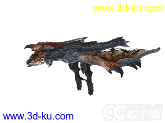 3D打印模型怪物猎人的怪兽的图片