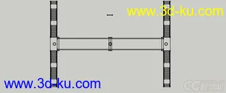 3D打印模型桥 写实桥 人行天桥的图片