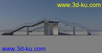 3D打印模型桥 写实桥 人行天桥的图片