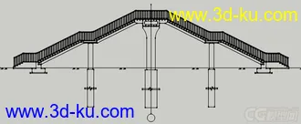 3D打印模型桥 写实桥 人行天桥的图片