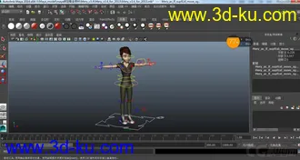 3D打印模型影视级动画角色  女性角色  迪斯尼式的图片