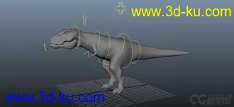 3D打印模型一只霸王龙的图片