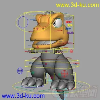 3D打印模型一只Q版恐龙的图片