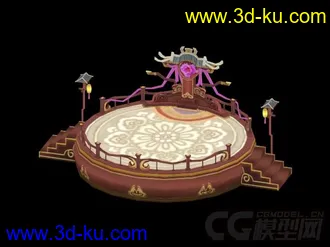 3D打印模型好看的擂台的图片