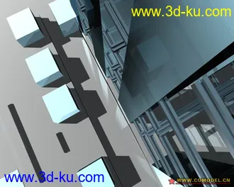 3D打印模型楼生长的图片