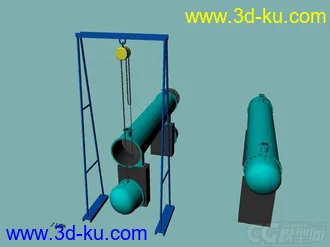 3D打印模型换热器的图片