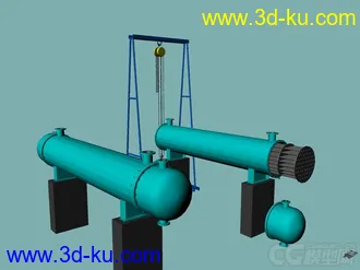 3D打印模型换热器的图片