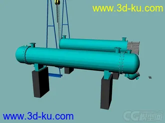 3D打印模型换热器的图片