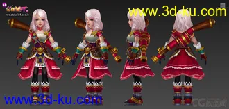 3D打印模型小萝莉的图片