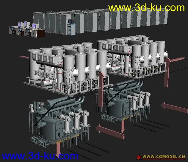 变电站组件模型的图片1