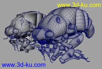 3D打印模型甲虫一只的图片