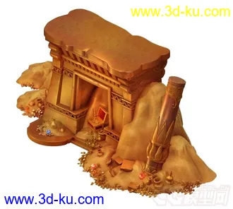 3D打印模型门的图片