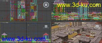 3D打印模型洛阳城的图片